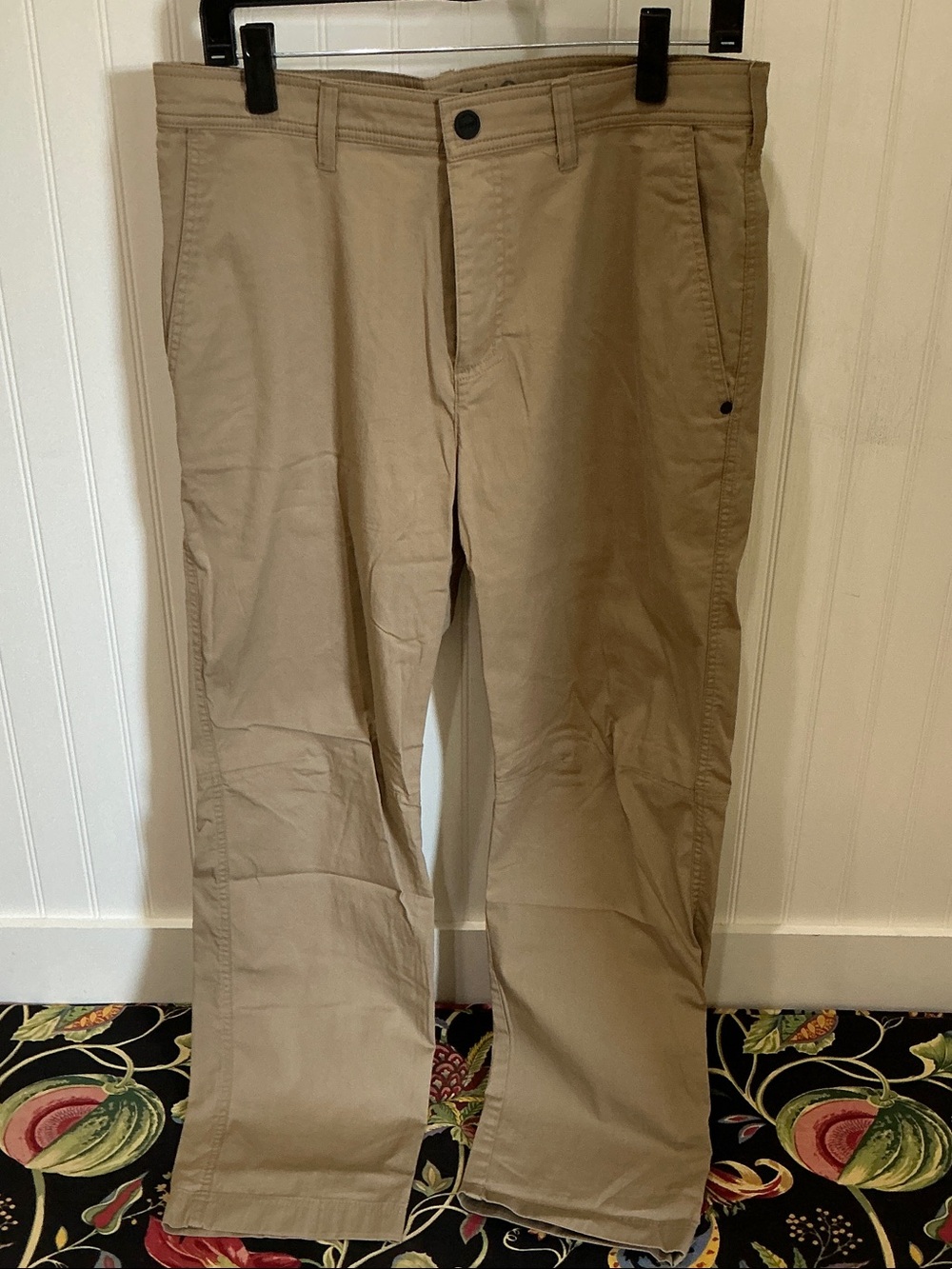 Solaris Men's Classic Tan Chino Pants 32 x 30